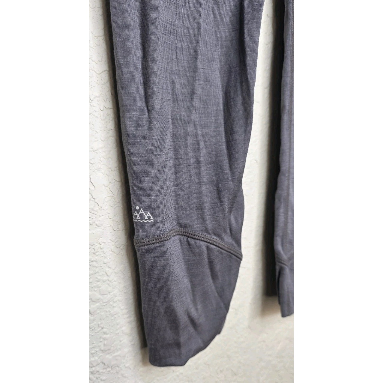 Ik'splor Girls 6-7yr Merino Wool Lightweight Adventure Leggings Purple Gray Base — image 2 of 4